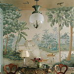 Обои ручная роспись River Scenes of Bengal Kolkata варинант исполнения - 1 | Loft Concept в Костроме