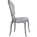 Прозрачный стул серый LOUIS GHOST CHAIR Grey варинант исполнения - 3 | Loft Concept в Костроме