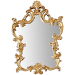Настенное зеркало Callero Golden Mirror варинант исполнения - 1 | Loft Concept в Костроме