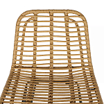 Стул барный с ротанговым плетением Half Bar Chair with Wicker без подлокотников варинант исполнения - 5 | Loft Concept в Костроме
