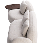 Модульный Диван Orus с овальным столиком  варинант исполнения - 5 | Loft Concept в Костроме