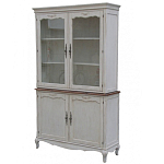 Буфет двустворчатый для посуды в стиле прованс Interiors Romance варинант исполнения - 1 | Loft Concept в Костроме
