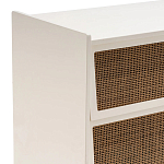 Комод с 3-мя ящиками из ротанга Blais Cream Wicker Furniture варинант исполнения - 5 | Loft Concept в Костроме