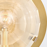 Бра округлой формы с многогранным стеклянным плафоном Hinkley варинант исполнения - 9 | Loft Concept в Костроме