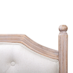 Изголовье кровати бежевое с мягкой обивкой из льна Emma Headboard варинант исполнения - 2 | Loft Concept в Костроме