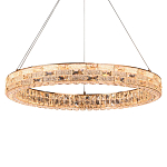 Люстра кольцевая с текстурной огранкой Reflection of Reality варинант исполнения - 2 | Loft Concept в Костроме