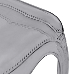 Прозрачный стул серый LOUIS GHOST CHAIR Grey варинант исполнения - 5 | Loft Concept в Костроме