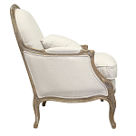 Кресло Ava Classical Armchair beige flax варинант исполнения - 1 | Loft Concept в Костроме