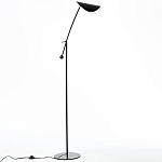 Торшер с поворотным плафоном Aracea Black Floor Lamp варинант исполнения - 5 | Loft Concept в Костроме