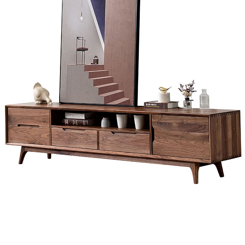 Тумба под телевизориз массива дерева TV Stand made of Walnut Wood Орех Тумба под телевизориз массива дерева TV Stand made of Walnut Wood Орех в Костроме | Loft Concept