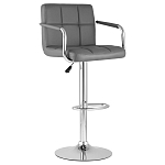 Барный стул с подлокотниками Honory Grey варинант исполнения - 1 | Loft Concept в Костроме