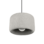 Подвесной светильник с цилиндрическим фактурным абажуром Sergey Makhno варинант исполнения - 1 | Loft Concept в Костроме