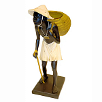 Фигурка африканского рабочего Plantation варинант исполнения - 1 | Loft Concept в Костроме