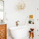 Люстра White Bionic Petals Flo Chandelier варинант исполнения - 7 | Loft Concept в Костроме