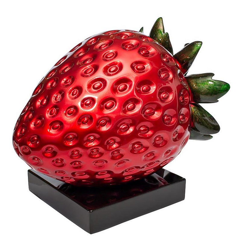 Статуэтка Strawberry Красный Черный Статуэтка Strawberry Красный Черный в Костроме | Loft Concept