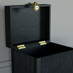 Сундук Eye Elsa Dreams Black варинант исполнения - 3 | Loft Concept в Костроме