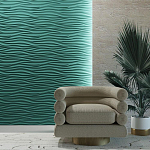 Гипсовая 3D Панель M-33 варинант исполнения - 1 | Loft Concept в Костроме