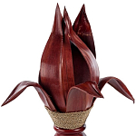 Настольная лампа красная INDONESIAN LAMPS варинант исполнения - 2 | Loft Concept в Костроме