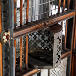 Декоративная антикварная клетка Wise Raven варинант исполнения - 4 | Loft Concept в Костроме