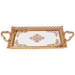 Поднос декоративный бронзовый Mirror Surface Bronze варинант исполнения - 1 | Loft Concept в Костроме