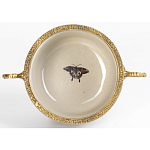 Фарфоровая чаша с бронзовыми элементами Eden Garden варинант исполнения - 4 | Loft Concept в Костроме