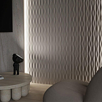 Гипсовая 3D Панель M-16 варинант исполнения - 2 | Loft Concept в Костроме