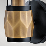 Бра для ванных комнат с прозрачным стеклянным плафоном в форме цилиндра Hinkley варинант исполнения - 15 | Loft Concept в Костроме