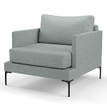 Мебельная ткань Шенилл голубой цвет 138 см T4-20 варинант исполнения - 8 | Loft Concept в Костроме