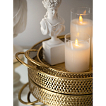 Поднос железный Gold Mesh варинант исполнения - 6 | Loft Concept в Костроме