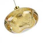 Подвесной светильник с прозрачным стеклянным плафоном округлой формы Effervia  варинант исполнения - 12 | Loft Concept в Костроме