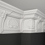 Карниз с орнаментом KO-07 варинант исполнения - 1 | Loft Concept в Костроме