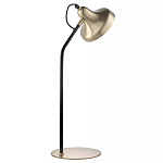 Настольная лампа с плафоном в форме купола в сочетании черного и золотистого цвета Minimalist Execution варинант исполнения - 3 | Loft Concept в Костроме