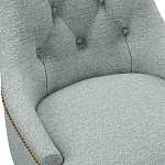 Мебельная ткань Шенилл голубой цвет 138 см T4-20 варинант исполнения - 7 | Loft Concept в Костроме