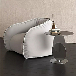 Дизайнерский журнальный стол с основанием из круглых элементов Lirod варинант исполнения - 2 | Loft Concept в Костроме