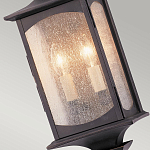 Настенный фонарь в форме фонаря со стеклом с эффектом пузырьков воздуха Feiss варинант исполнения - 5 | Loft Concept в Костроме