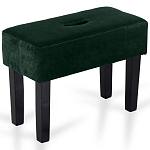 Мягкий  пуф на черных ножках Winton Pouf варинант исполнения - 5 | Loft Concept в Костроме