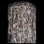 Бра с каскадом из прозрачного хрусталя и корпусом из металла цвета хром Constant Sparks варинант исполнения - 1 | Loft Concept в Костроме