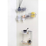 Полка напольная трехъярусная для ванной Bathroom Floor Shelf варинант исполнения - 2 | Loft Concept в Костроме