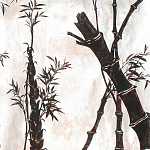 Обои ручная роспись Bamboo Quicksilver on Tarnished Silver gilded paper варинант исполнения - 2 | Loft Concept в Костроме