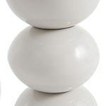 Приставной столик белого цвета Bead варинант исполнения - 2 | Loft Concept в Костроме