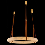 Люстра в форме обруча из натурального камня Minerals of Light варинант исполнения - 1 | Loft Concept в Костроме