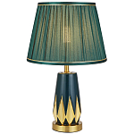 Настольная лампа с абажуром Femia Green Gold Table Lamp варинант исполнения - 1 | Loft Concept в Костроме