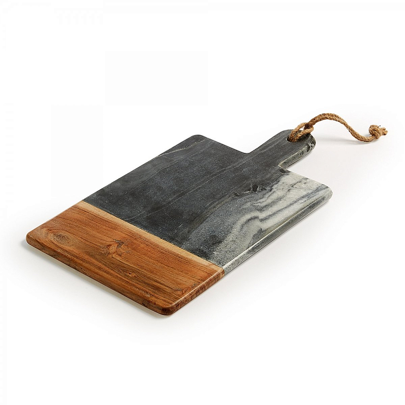 Разделочная доска Wood Strip Серый Коричневый в Костроме | Loft Concept 