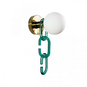 Бра с декоративной цепью Brooklyn Studio Green