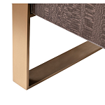 Комод  округлой формы с дверцами Chest of Precious Breed варинант исполнения - 5 | Loft Concept в Костроме