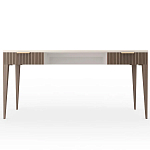 Рабочий стол с прямоугольной белой столешницей и 2-мя ящиками Harper Line варинант исполнения - 1 | Loft Concept в Костроме