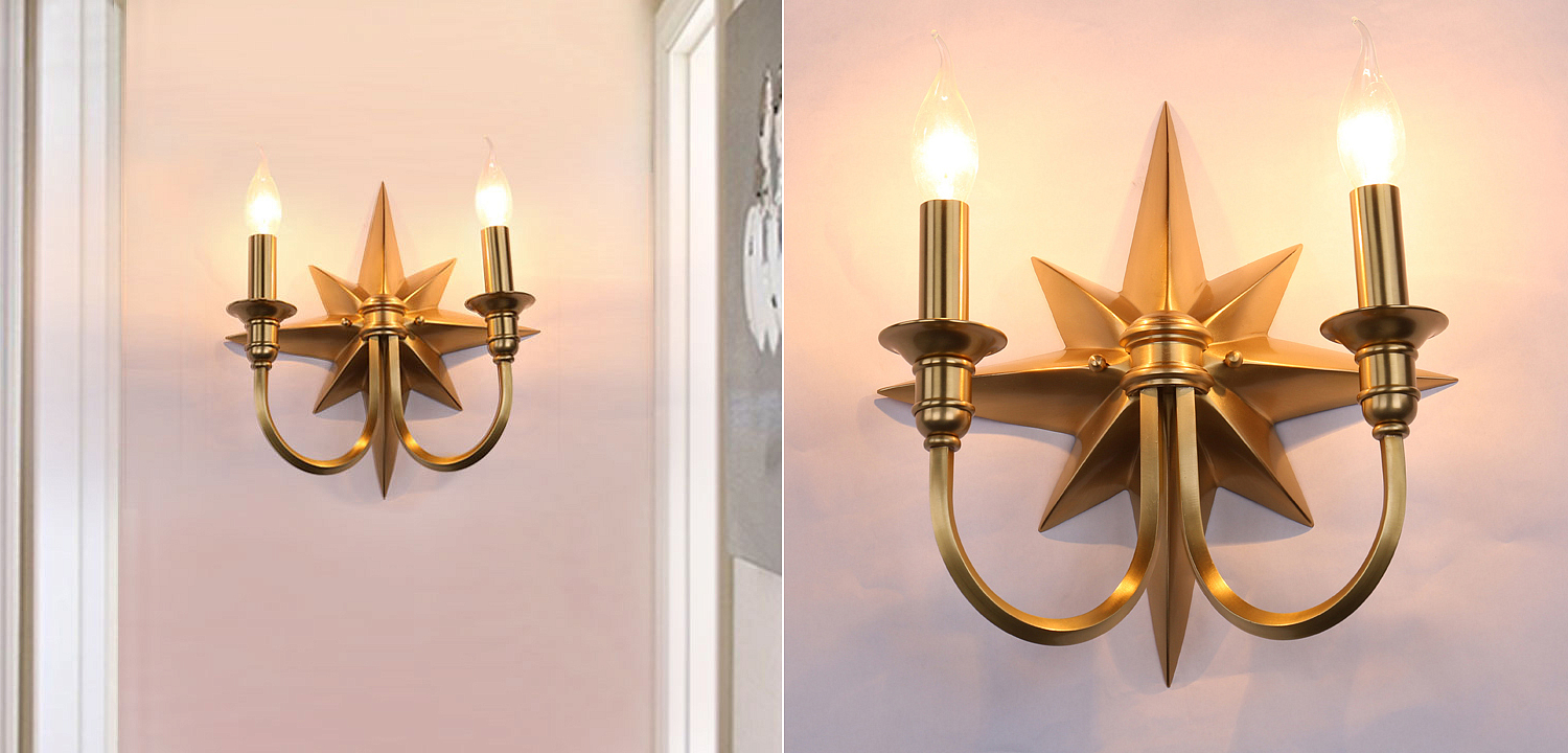 Бра Base Star Wall lamp Double Бра Base Star Wall lamp Double - Loft-Concept в Костроме