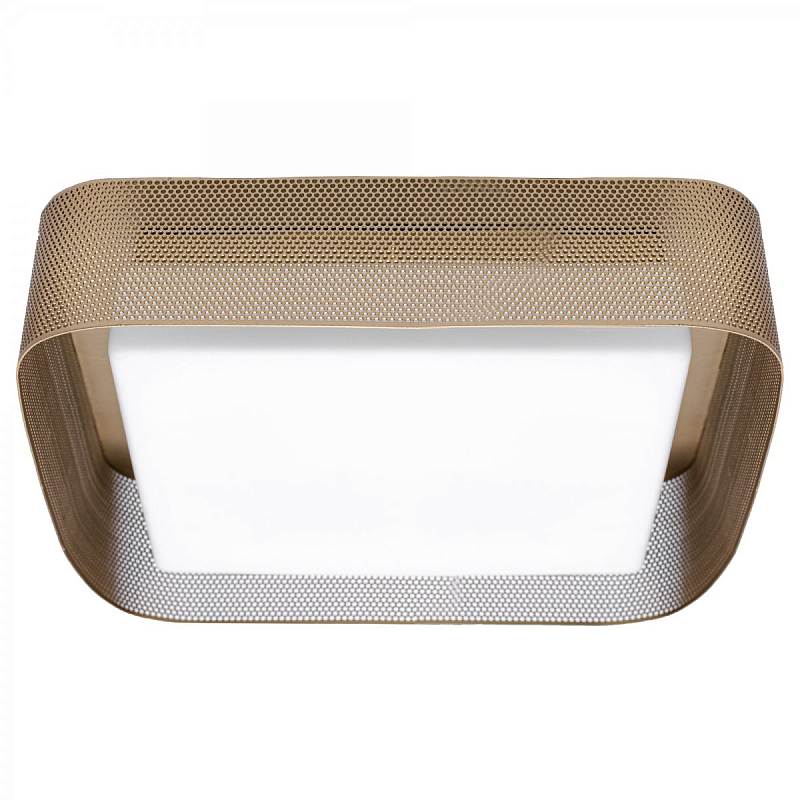 PRECISION Large Flush Mount Brass Латунь Прозрачный белый PRECISION Large Flush Mount Brass Латунь Прозрачный белый в Костроме | Loft Concept