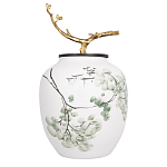 Декоративная ваза белая Serengeti варинант исполнения - 1 | Loft Concept в Костроме