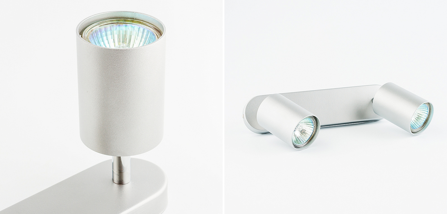 Бра Celis Spot Wall Lamp Duo silver Бра Celis Spot Wall Lamp Duo silver - Loft-Concept в Костроме